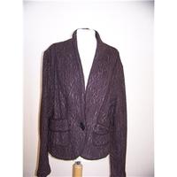 stills size 16 purple cardigan