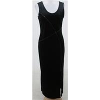 steilmann size 10 black shimmery evening dress