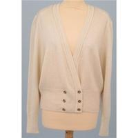 St Michael, size: 14, cream / ivory, cardigan