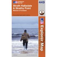 Strath Halladale & Strathy Point - OS Explorer Active Map Sheet Number 449