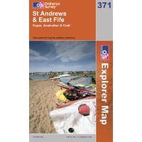 St Andrews & East Fife - OS Explorer Map Sheet Number 371