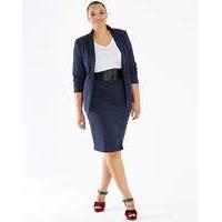 Stitch Detail Tailored Jacket