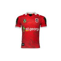 St George Illawarra Dragons NRL 2017 Alternate S/S Replica Rugby Shirt