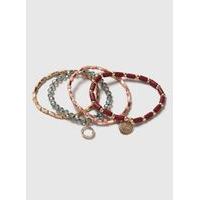 Stretch Bracelet Pack, Gold