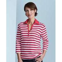 Stripe Rugby Jersey Top