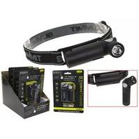 Storm Force 1w Torch Headlight With Duracell Batteries