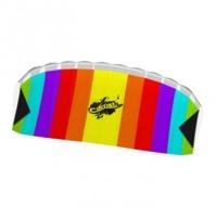 Stunt Foil Comet Rainbow Kite