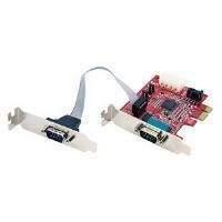 Startech 2 Port Low Profile Native Rs232 Pci Express Serial Card With 16950 Uart