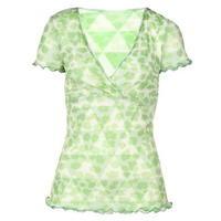 st martins womens claudine printed top