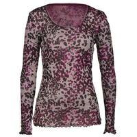 ST MARTINS Penelope Printed Sheer Top