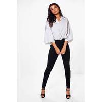 Straight Leg Trouser - black