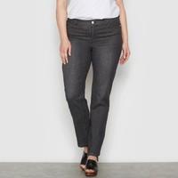 Straight Stretch Jeans, Length 28.5