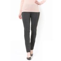 straight leg bodyshaping knit trousers