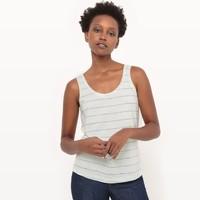 Striped Organic Cotton Vest Top