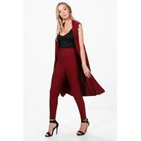 Stretch Skinny Trouser - wine