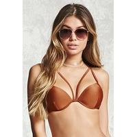 strappy underwire bikini top