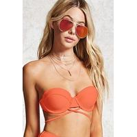 strappy underwire bikini top