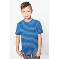 Striped Tee - blue