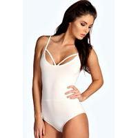 Strappy Front Body - cream