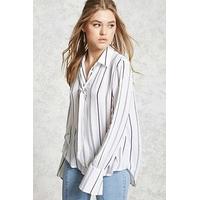 Striped High-Low Shirt