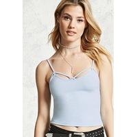 Strappy Slub Knit Cami