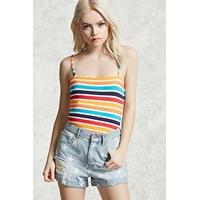 Striped Cropped Cami