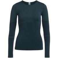 Stella Mc Cartney Adidas by Yoga Seamless dark green T-shirt women\'s Long Sleeve T-shirt in green