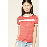 Striped Slub Knit Tee