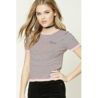 Stripe Mermaid Patch Knit Top