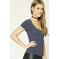 Striped Henley Top