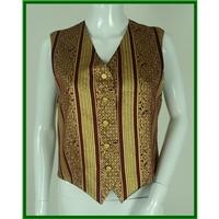 St Michael - Size 10 - Metallics - Waistcoat top