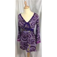 st-martins purple tunic top st-martins - Size: XS - Purple - Smock top