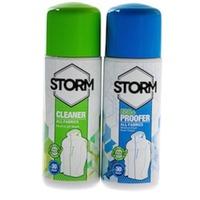 storm eco proofer and cleaner wash in twin pack 75ml x 2