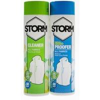 STORM ECO PROOFER AND CLEANER WASH IN TWIN PACK (300ML X 2)