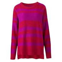 Stripe Jumper with Side Zips