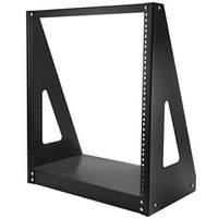 startech 2postrack12 open frame server rack 12u 2 post heavy duty rack