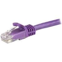 startechcom n6patc3mpl 3m cat6 uutp utp purple networking cable