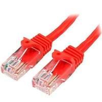 Startech.com Patch Cables 0.5m Cat5e U/utp (utp) Red Networking Cable