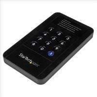 StarTech.com (2.5 inch) USB 3.0 Encrypted External Hard Drive Enclosure - Portable SATA HDD