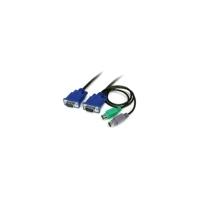 Startech Ultra Thin VGA + PS2 KVM Cable - 7.5m