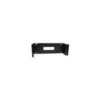 StarTech.com 4U 19in Hinged Wall Mounting Bracket for Patch Panels - Steel - Black