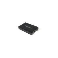StarTech.com 1000 Mbps Gigabit Single Mode Fiber Media Converter LC 40 km - 1000Base-T, 1000Base-SX/LX - Desktop, Rack-mountable