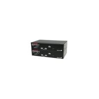 startechcom usb dvi kvm console extender w serial audio over mm fiber  ...