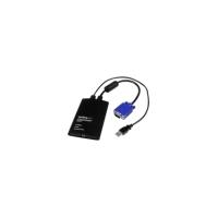 StarTech.com KVM Console to Laptop USB 2.0 Portable Crash Cart Adapter with File Transfer & Video Capture - 1 Computer(s) - 1 Local User(s) - 1 x USB 