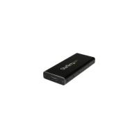 StarTech.com USB 3.1 Gen 2 (10Gbps) mSATA Drive Enclosure - Aluminum - Portable Data Storage for mSATA and mSATA Mini (Half-Size) - 1 x Total Bay - UA