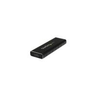 StarTech.com USB 3.0 to M.2 SATA External SSD Enclosure with UASP - 1 x Total Bay - UASP Support - Serial ATA/600 - USB 3.0 - Aluminium