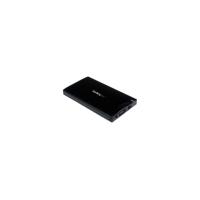 startechcom 25in black esata usb external hard drive enclosure for sat ...