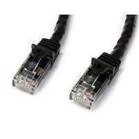 StarTech Black Gigabit Snagless RJ45 UTP Cat6 Patch Cable - Patch Cord (7m)