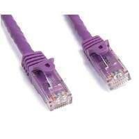 startech purple snagless cat6 utp patch cable etl verified 091m