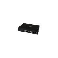 StarTech.com 8 Port Unmanaged Industrial Gigabit Power over Ethernet Switch - 802.3af/at PoE+ Switch - Wall Mountable